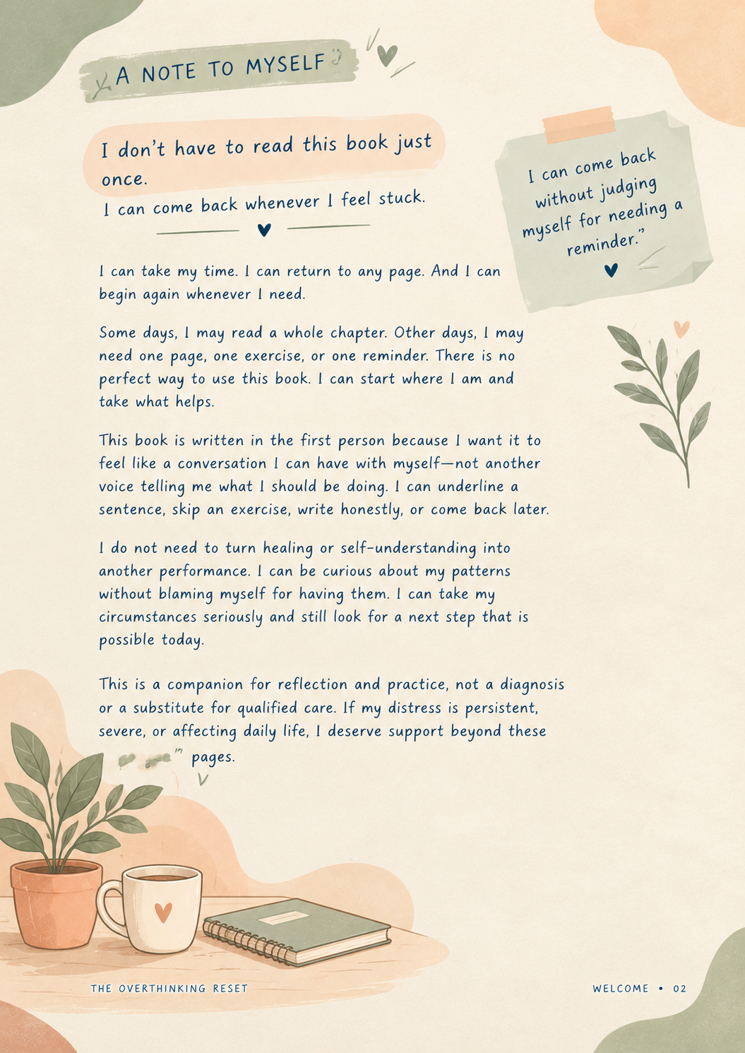 The Overthinking Reset Ebook - Image 2
