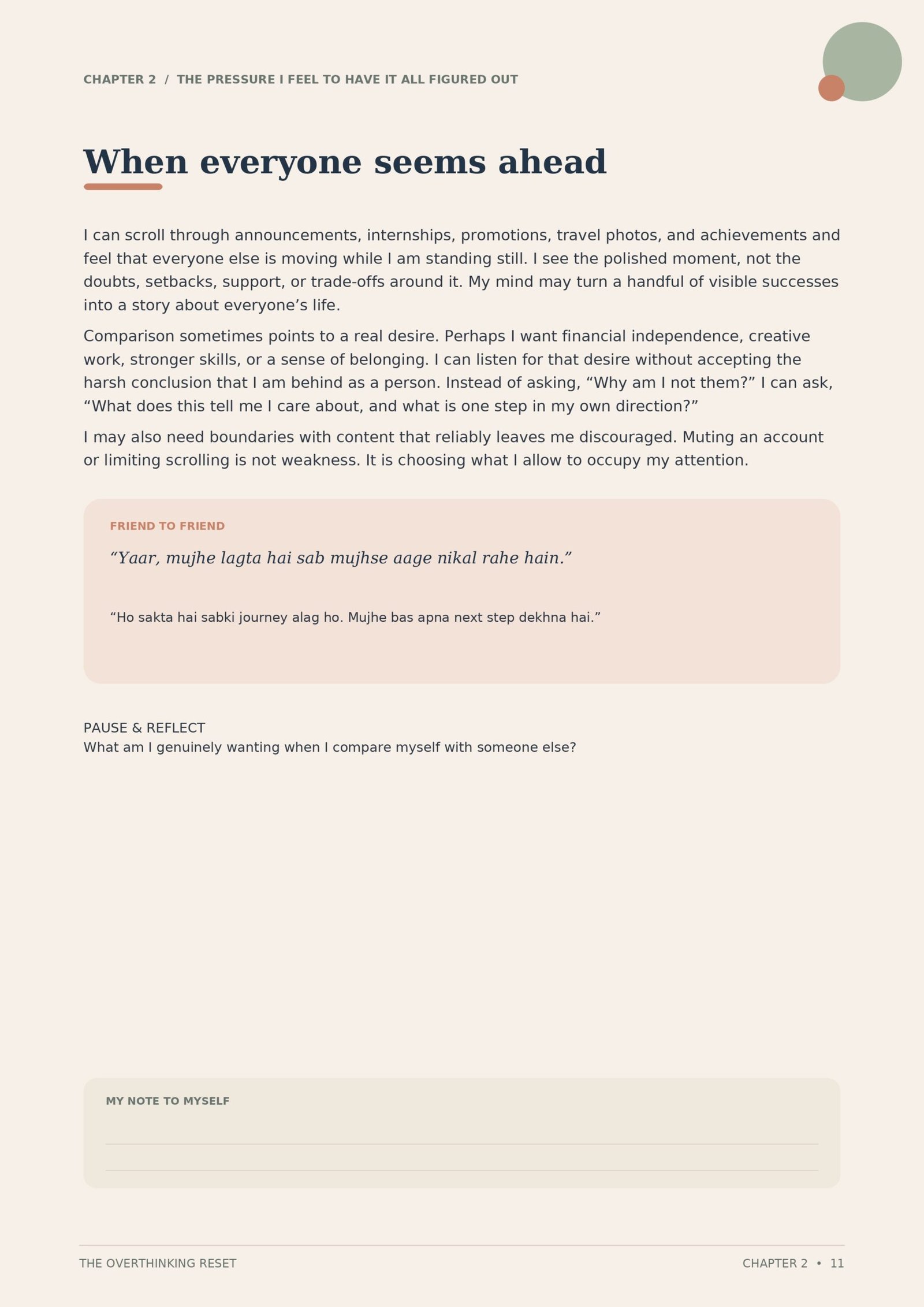 The Overthinking Reset Ebook - Image 3
